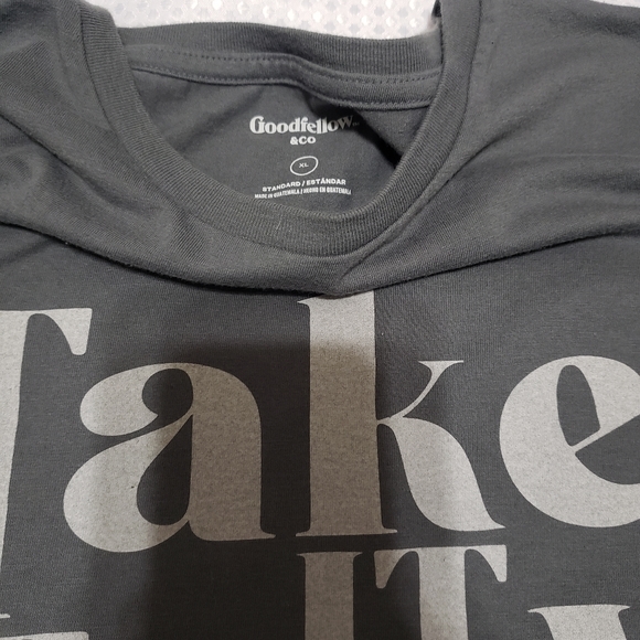 Goodfellow & Co Take it Easy XL Mens t-shirt grey - Picture 5 of 14